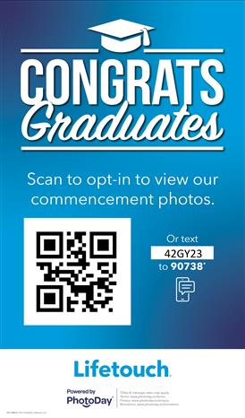  Commencement Photos Information QR Code 